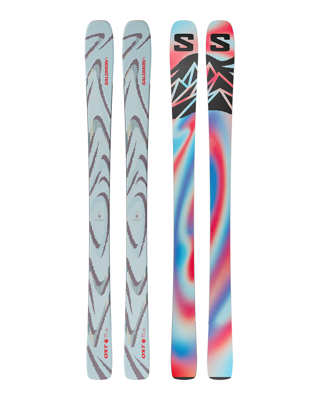 big mountain ski salomon skis Salomon QST 94 ICED AQUA Womens All Mountain Freeride Skis – Fresh Skis