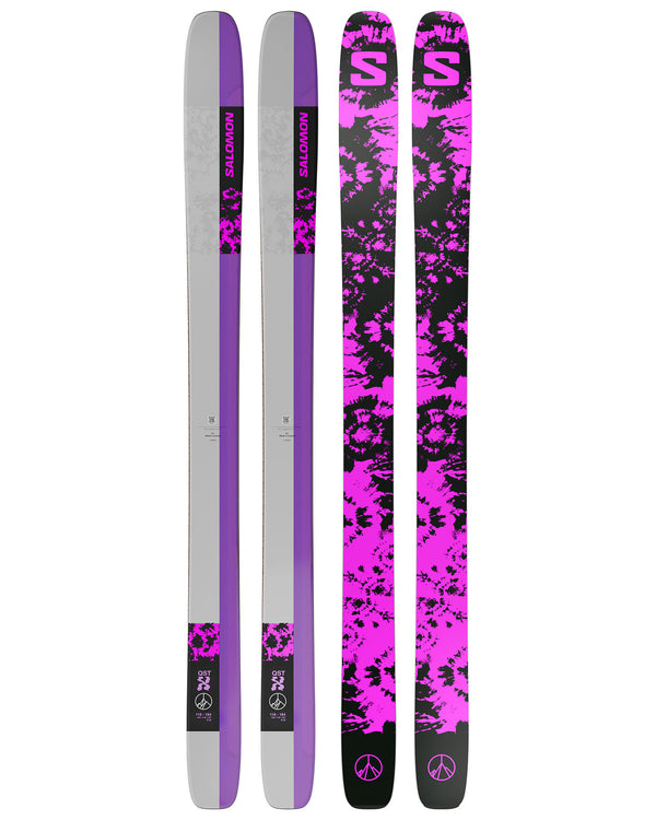 Salomon QST X Men's All Mountain Freeride Powder Skis 2025 - Fresh