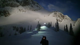 Thunder Meadows, Fernie: In the dark.