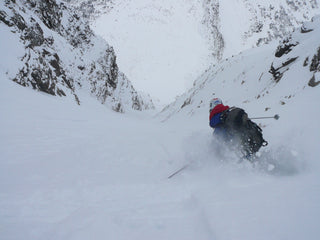 martin lefebvre skiing aemmer couloir in november