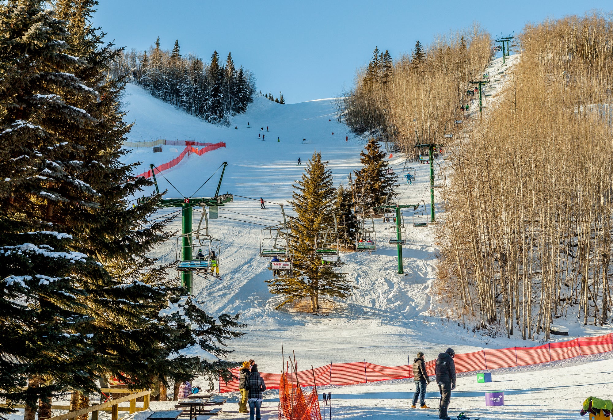 Alberta's Largest (non-mountain) Ski Resort