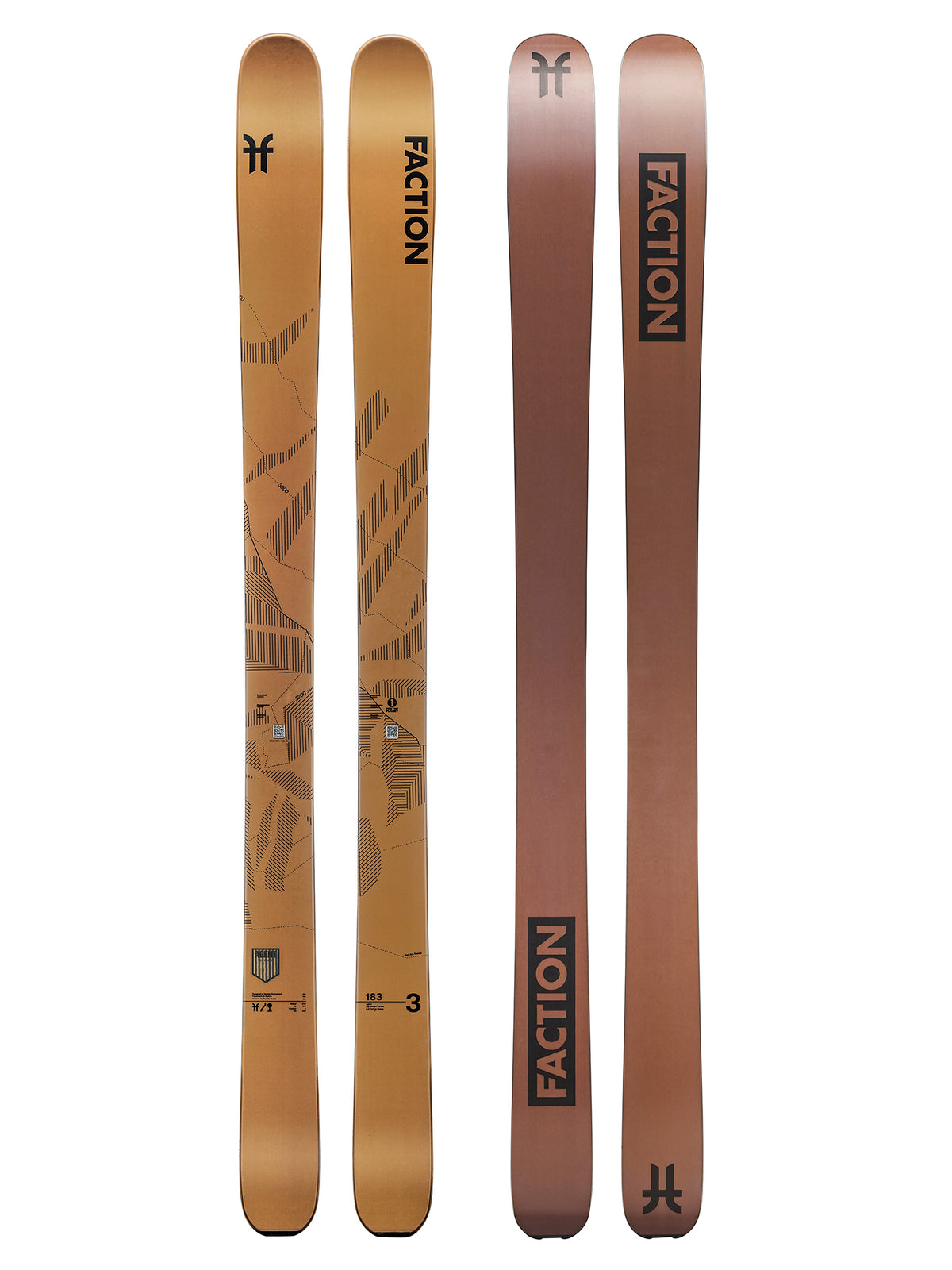 Faction AGENT 3 Skis 2024