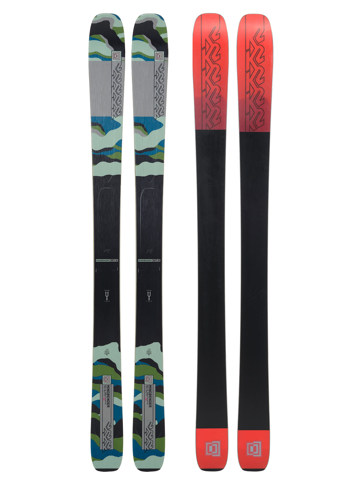 K2 MINDBENDER 99 TI W Women's All Mountain Freeride Ski 2024 Fresh Skis