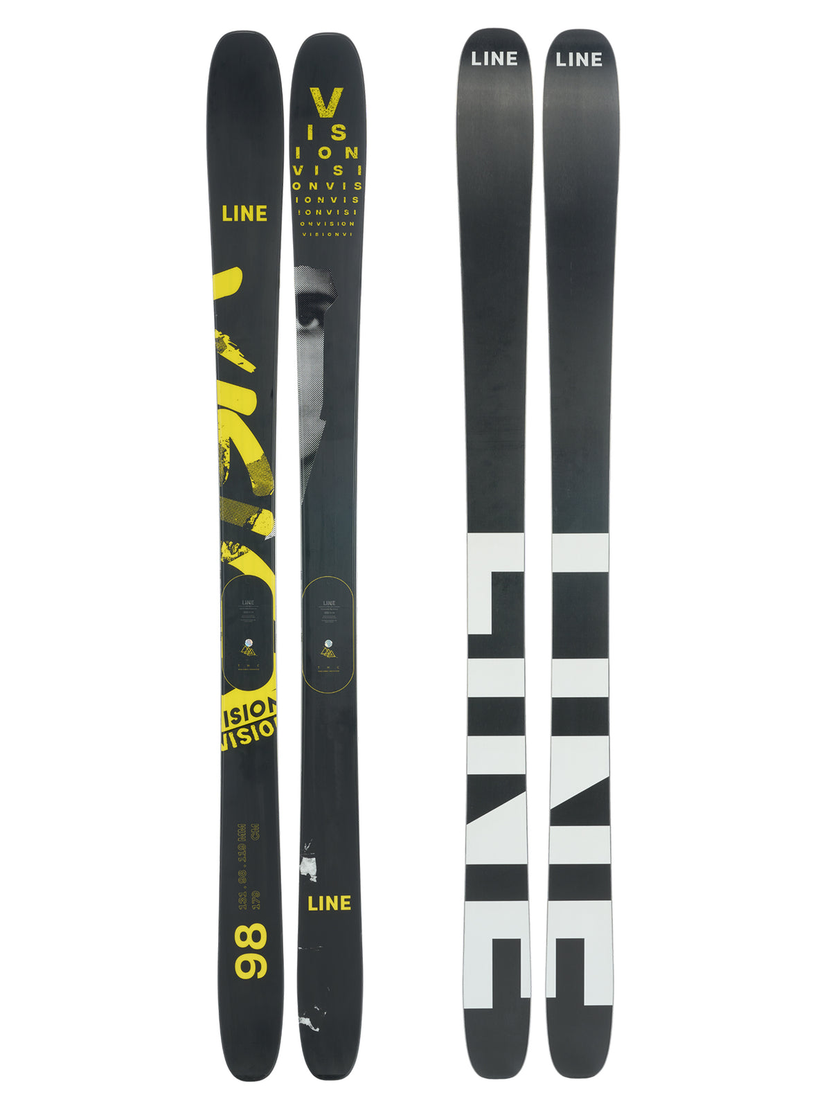 Line VISION 98 Men's Backcountry Touring Freeride Ski 2024 - Fresh Skis