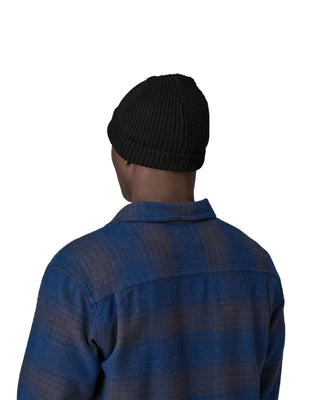 Patagonia FISHERMANS ROLLED Beanie Black