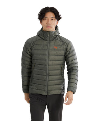 2026 2025 Arcteryx Mens Cerium Hoody Forage Verve Modeled Front