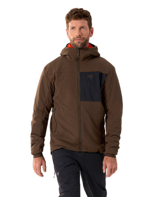2026 2025 Arcteryx Mens Proton Hoody Carob Modeled Front