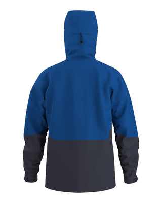 2026 2025 Arcteryx Mens Rush Jacket Vitality Black Sapphire Back