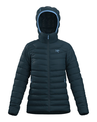 2026 2025 Arcteryx Womens Cerium Hoody Nightscape Glacial Front