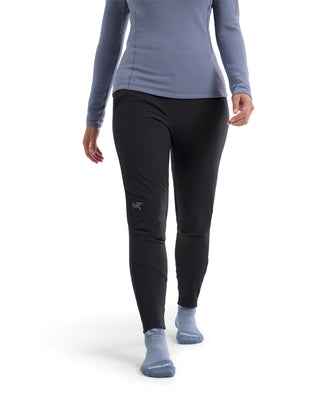 2026 2025 Arcteryx Womens Rho Hybrid Insulated Bottom Black Modeled Front