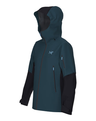 2026 2025 Arcteryx Womens Sentinel Jacket Midnight Frost Angle