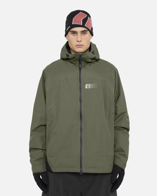 2026 2025 Armada Ansel 2L Shell Jacket Olive Black 1 Front