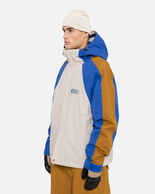 2026 2025 Armada Gansett 2L Insulated Jacket Cream Dazzler Golden Brown 2 Angle