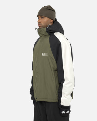 2026 2025 Armada Gansett 2L Insulated Jacket Olive Black Cream 2 Angle