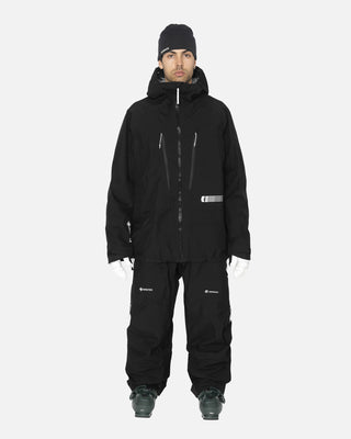 2026 2025 Armada Haydon 3L Gore Tex Jacket Black 4 Full Front