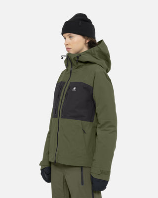 2026 2025 Armada Kata 2L Insulated Jacket Olive Black 2 Angle