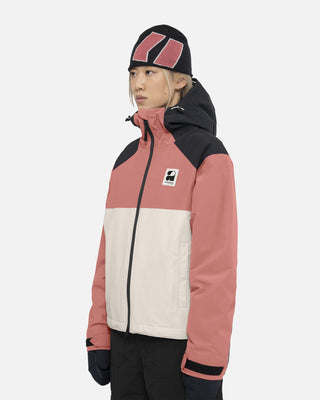 2026 2025 Armada Nylie 2L Insulated Jacket Faded Rose Cream Black 2 Angle