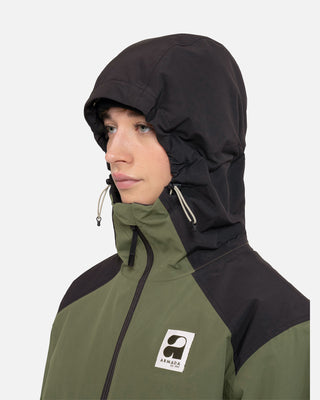 2026 2025 Armada Nylie 2L Insulated Jacket Olive Macha Black 8 Detail