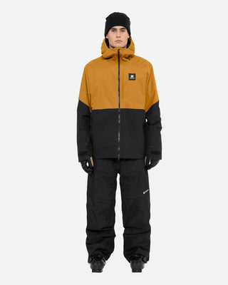 2026 2025 Armada Romer 2L Gore Tex Insulated Jacket Golden Brown Black 4 Full Front