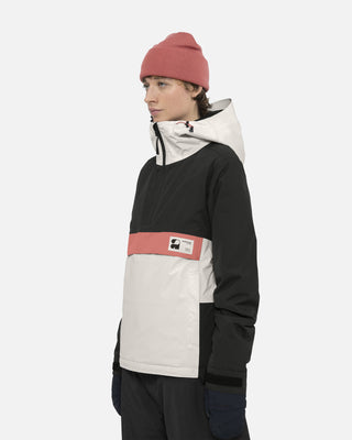 2026 2025 Armada Rosalie 2L Insulated Anorak Jacket Black Cream Faded Rose 2 Angle