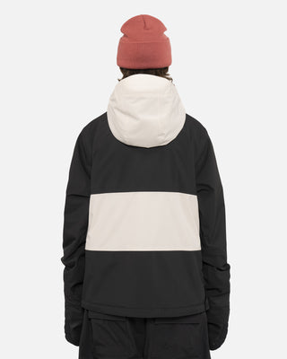 2026 2025 Armada Rosalie 2L Insulated Anorak Jacket Black Cream Faded Rose 3 Back