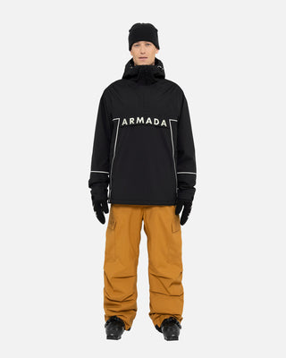 2026 2025 Armada Sumpter 2L Bib Golden Brown 6 Full Front Jacket