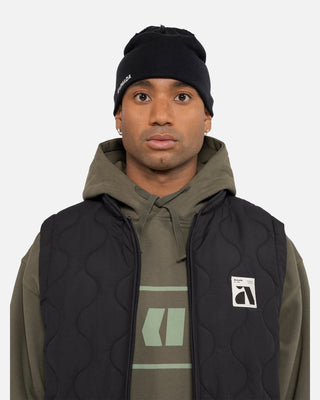 2026 2025 Armada Yowler Insulated Vest Black 8 Detail