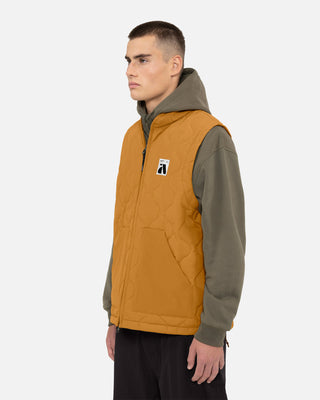 2026 2025 Armada Yowler Insulated Vest Golden Brown 2 Angle