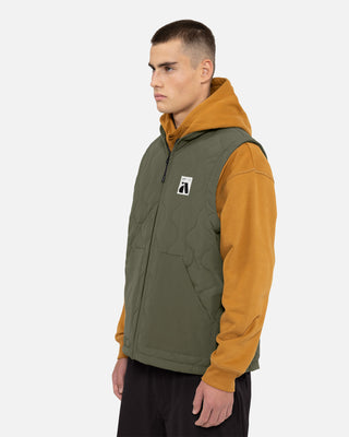 2026 2025 Armada Yowler Insulated Vest Olive 2 Angle