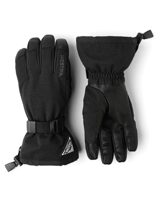 Hestra POWDER GAUNTLET GLOVES Black