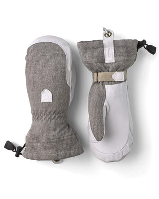 Hestra WOMENS PATROL GAUNTLET MITTS Light Grey