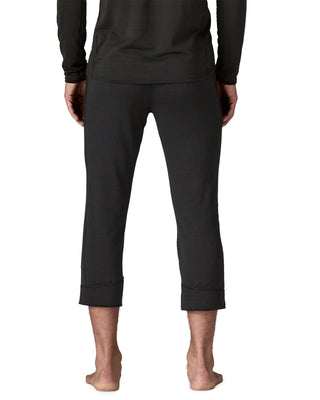 2026 2025 Patagonia M Capilene Thermal Weight Boot Length Bottoms Black Back