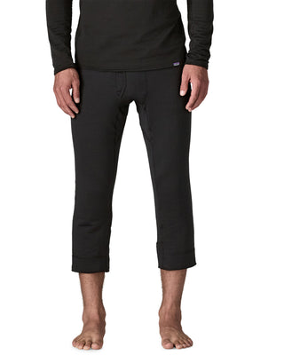 2026 2025 Patagonia M Capilene Thermal Weight Boot Length Bottoms Black Front