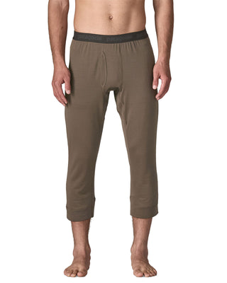 2026 2025 Patagonia M Capilene Thermal Weight Boot Length Bottoms Marlow Brown Front