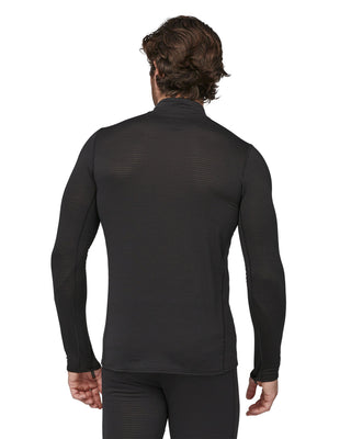 2026 2025 Patagonia M Capilene Thermal Weight Zip Neck Black Back