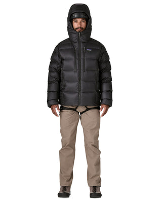 2026 2025 Patagonia M Fitz Roy Down Hoody Black Full