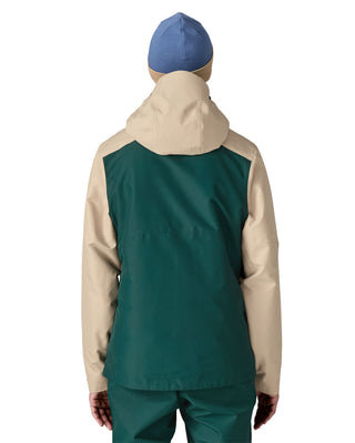 2026 2025 Patagonia M Insulated Powder Town Jacket Cascade Green Back