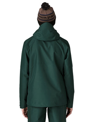 2026 2025 Patagonia M Powder Town Jacket Cascade Green Back