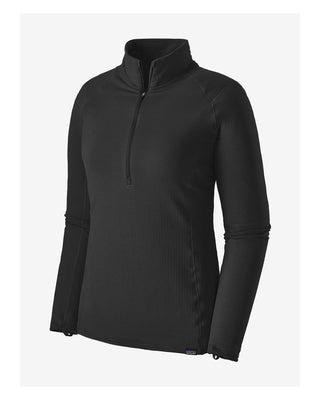2026 2025 Patagonia W Capilene Thermal Weight Zip Neck Black