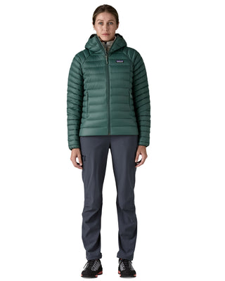2026 2025 Patagonia W Down Sweater Hoody Cascade Green Full