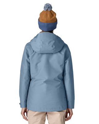 2026 2025 Patagonia W Insulated Powder Town Jacket Barnacle Blue Back