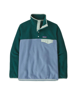 2026 2025 Patagonia W Lightweight Synchilla Snap T Pullover Barnacle Blue