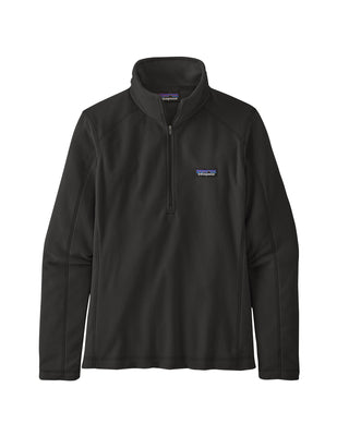 2026 2025 Patagonia W Micro D 1 4 Zip Black