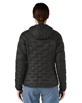 2026 2025 Patagonia W Micro Puff Hoody Black Back