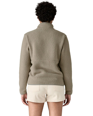 2026 2025 Patagonia W Retro Pile Marsupial River Rock Green Back