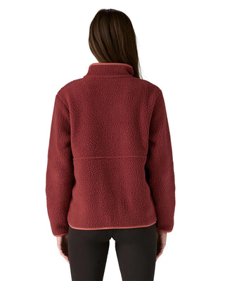 2026 2025 Patagonia W Retro Pile Marsupial Sequoia Red Back