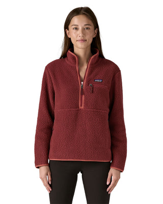 2026 2025 Patagonia W Retro Pile Marsupial Sequoia Red Front