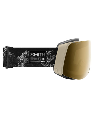 Smith 4D MAG Snow Goggles Chalk Space Invader