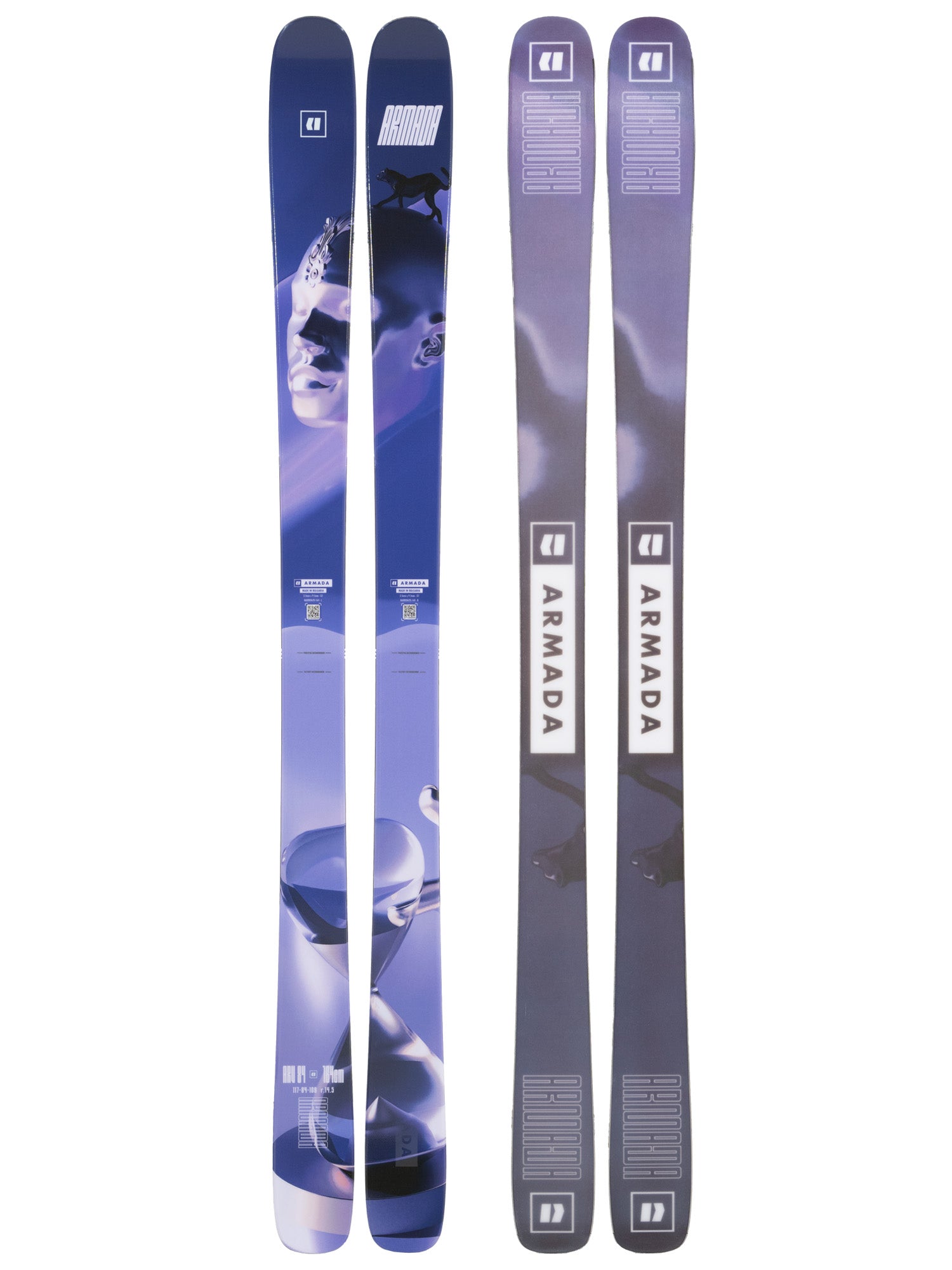 スキー ARMADA ARV84 164cm ARMADA ARV 84+XPRESS 10 GW ワンタッチ調整ビンディング付 25