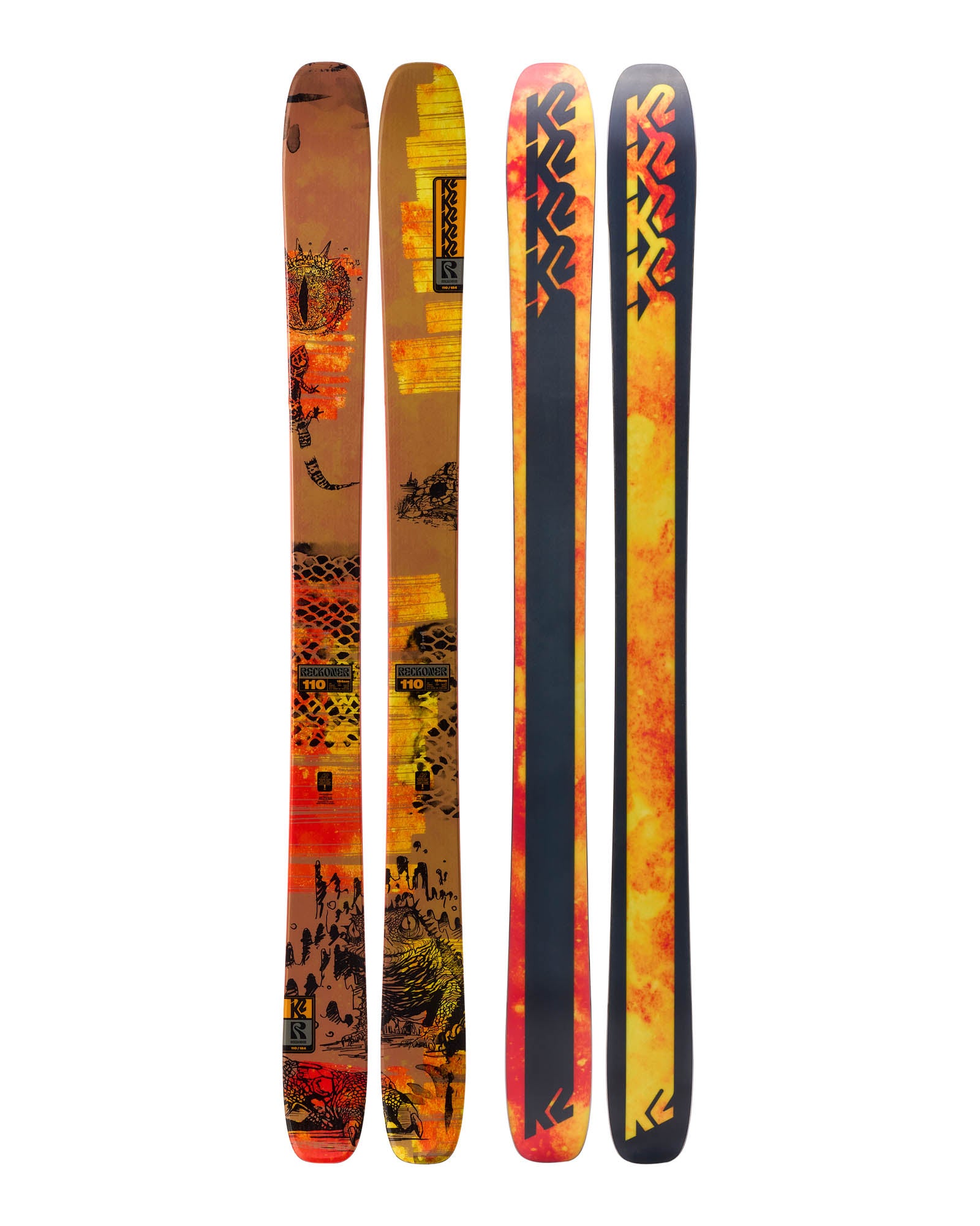 K2 RECKONER 110 All Mountain Freeride Powder Skis – Fresh Skis